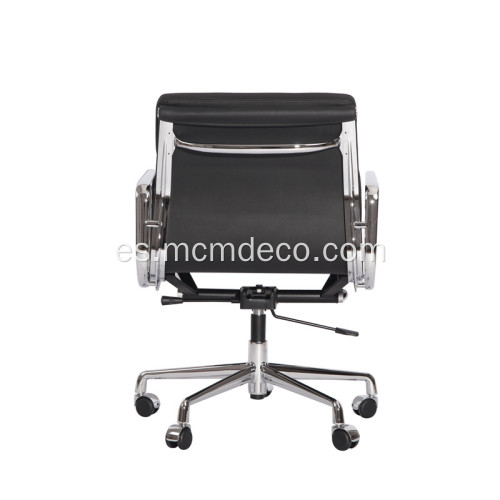 Silla moderna Eames soft pad de cuero